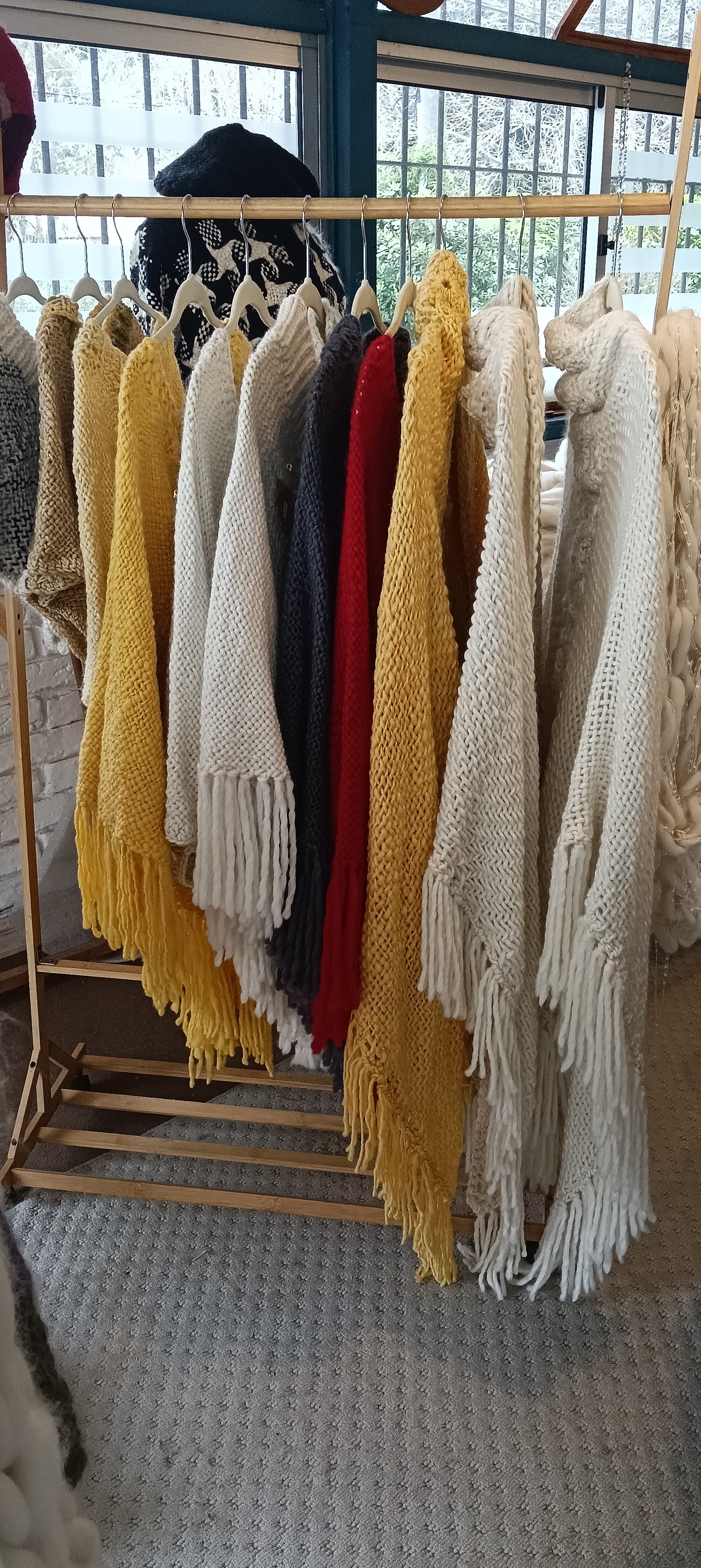 PONCHO FLORES DE PRIMAVERA